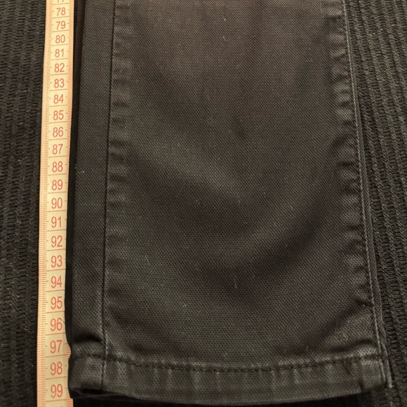 Zara jeans. All black. Waist 31 - Picture 3 of 4